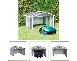 vidaXL Robotgrasmaaier Garage - Robotmaaier Overkapping - Overkapping voor ro...