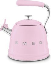 Bol.com SMEG WKF01PK - Fluitketel - Roze - 2.3 liter aanbieding