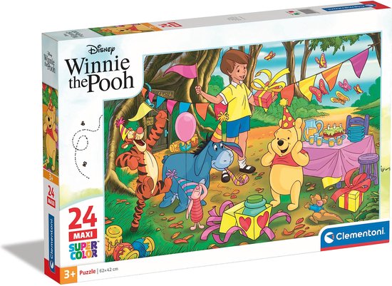 Clementoni Legpuzzel Maxi Winnie De Poeh 24 Stukjes | bol