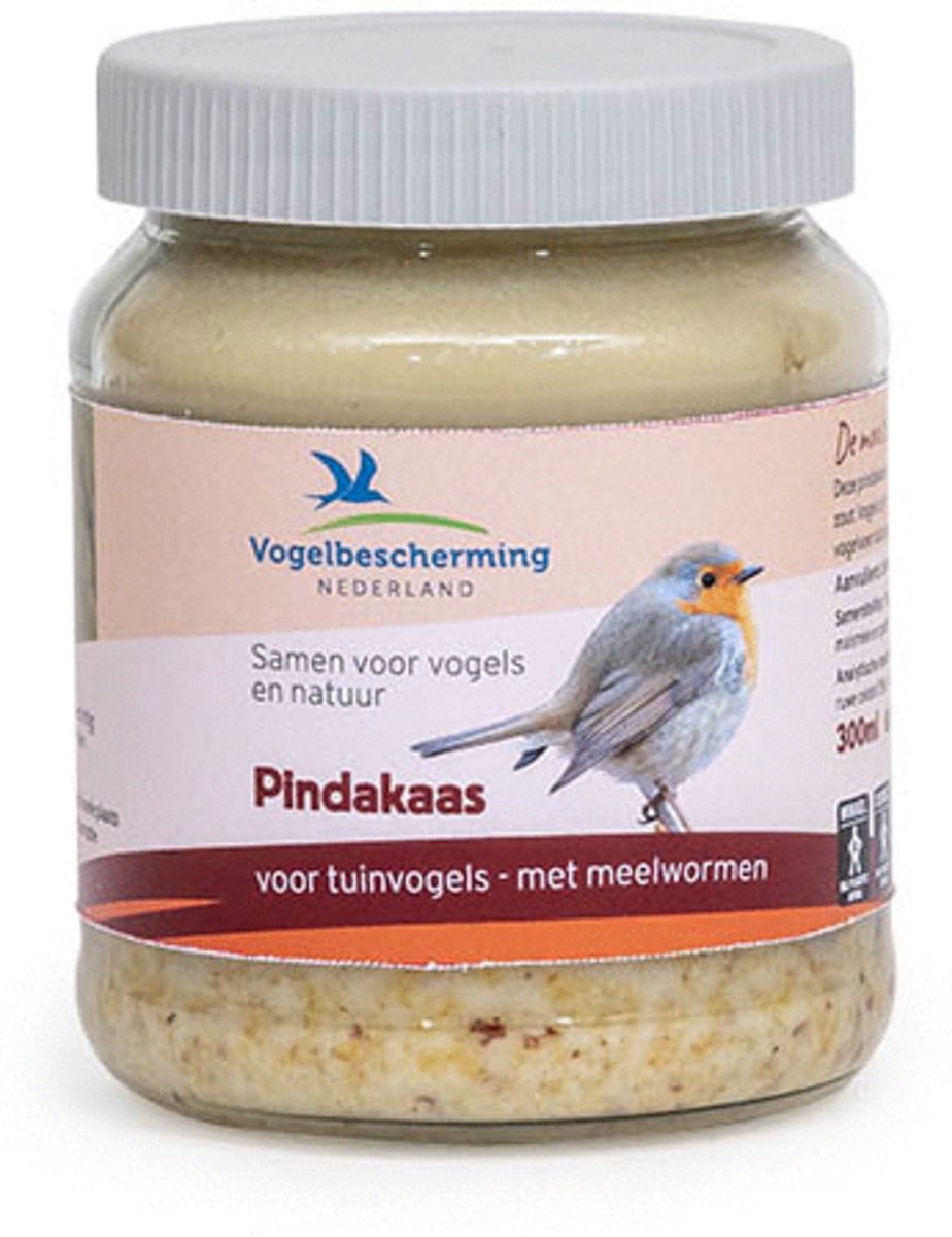 Wildbird Vbn Pindakaas Meelwormen 300 g - Tuinvogelvoer -