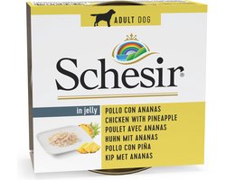 Schesir Hondenvoer Kip - Ananas 150 gr