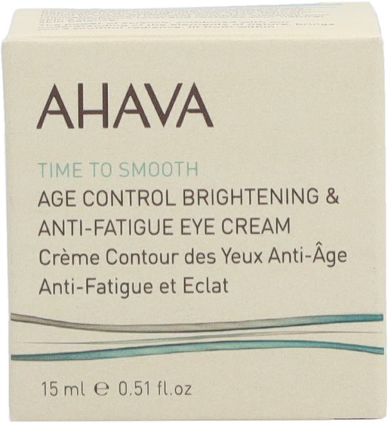 AHAVA Verhelderende Oogcrème - Vermindert Donkere Kringen & Wallen | Verfrissende Hydratatie | Anti-Rimpel & Anti-Aging | Moisturizer voor een Droge Huid - 15ml