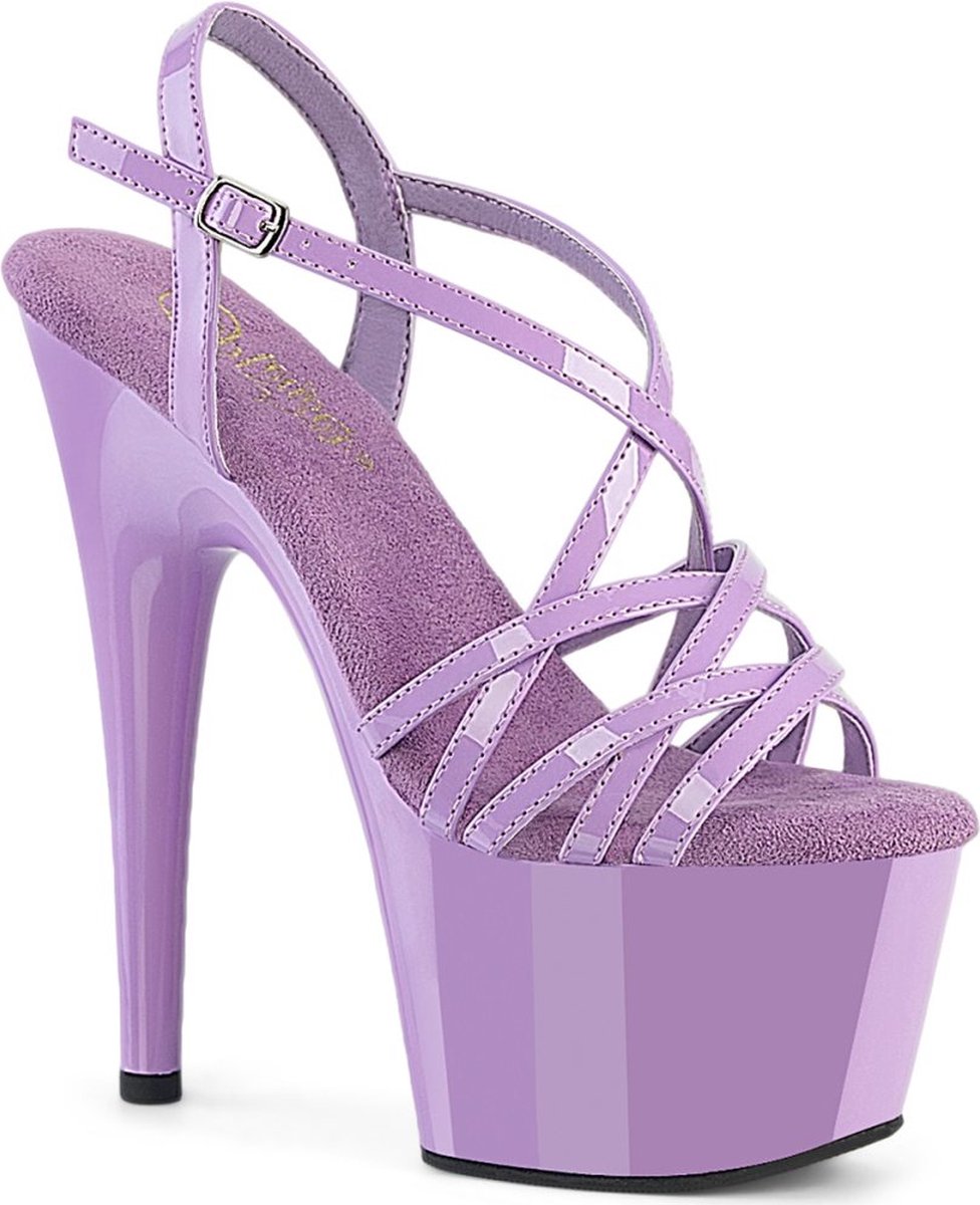 Pleaser ADORE-713 Sandaal met enkelband 36 Shoes Paars
