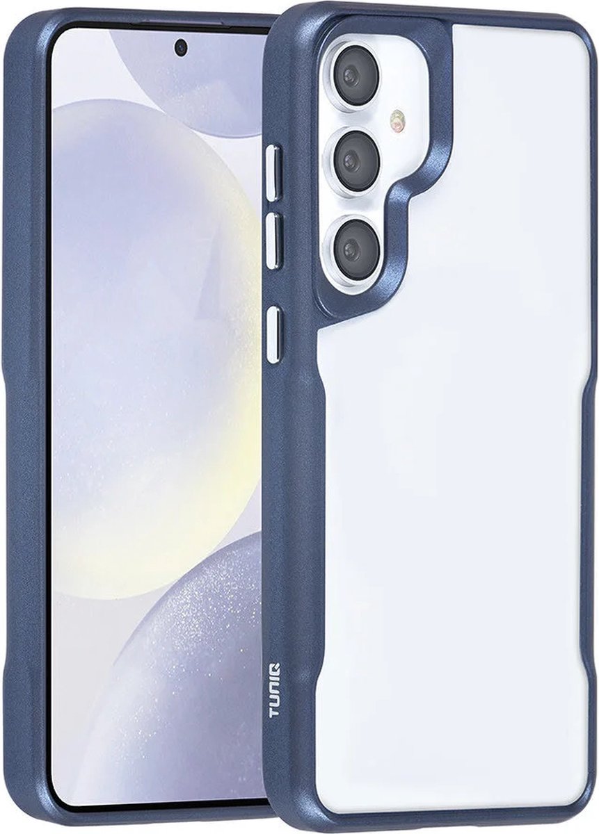 Combat-X Hoesje Geschikt voor: Samsung Galaxy S24 Plus - Backcover - Blauw