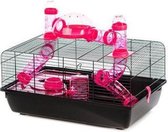 Hamsterkooi Astro - Roze - 58 x 38 x 29 cm