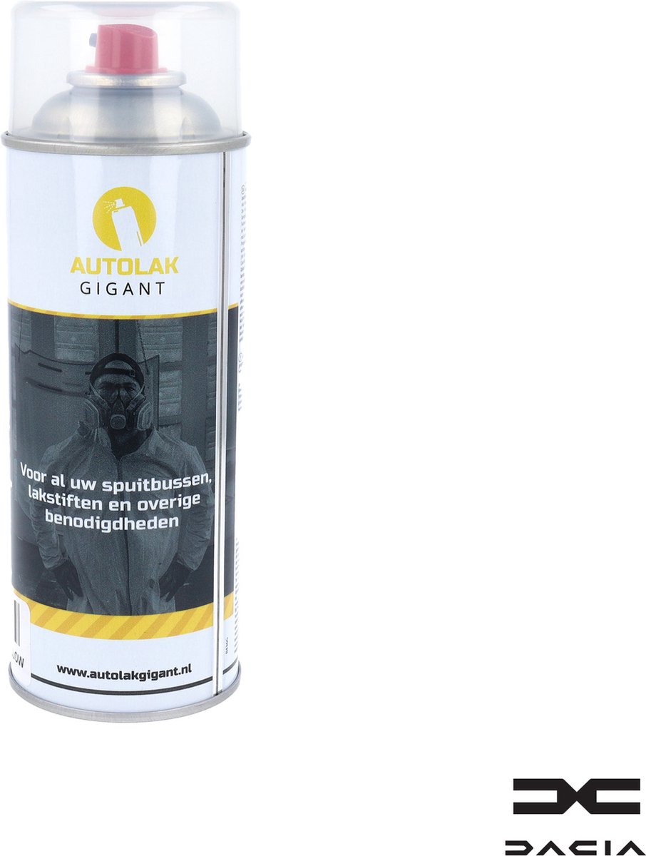 DACIA - D34 - SOLID WHITE - autolak spuitbus 400ml