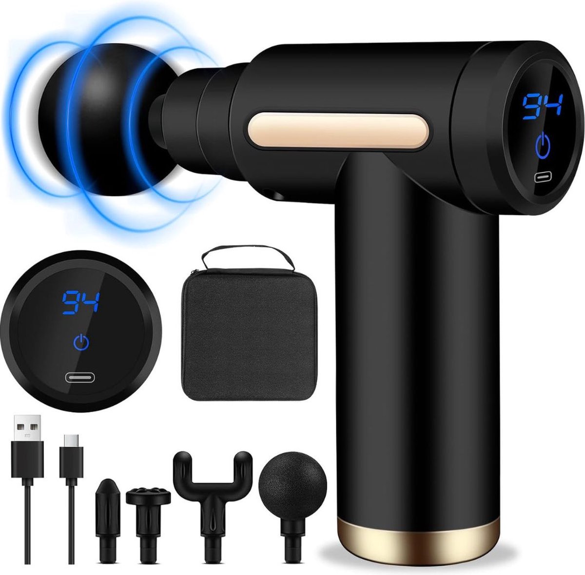 ApexArte® Massage Gun Professioneel - Massage Apparaat - Theragun