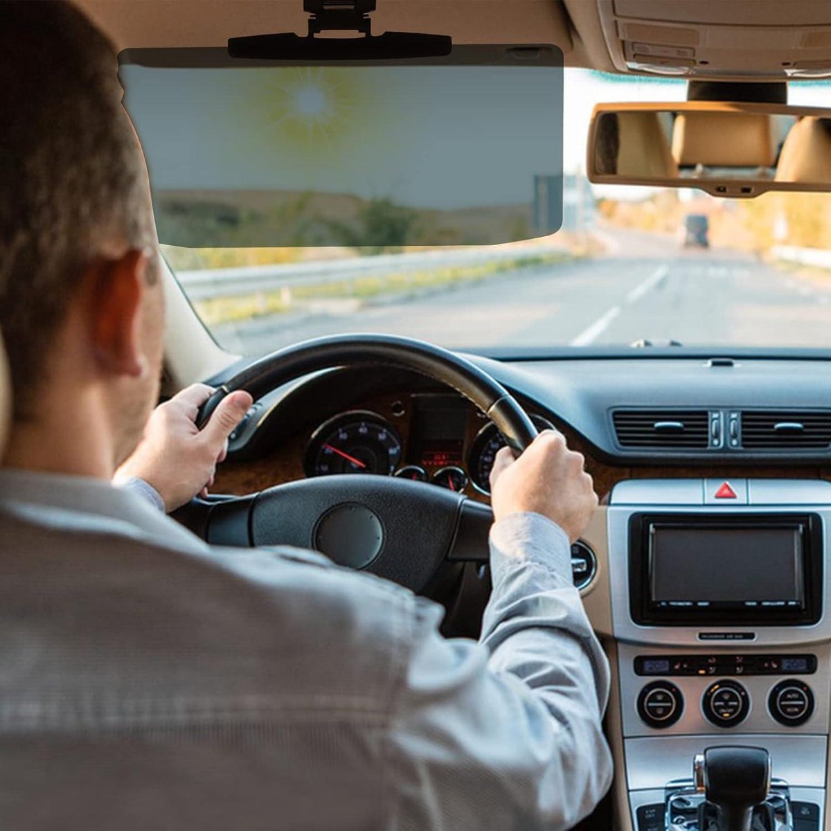 Auto Zonneklep Verlenging - Lederen Zonneklepverlenging