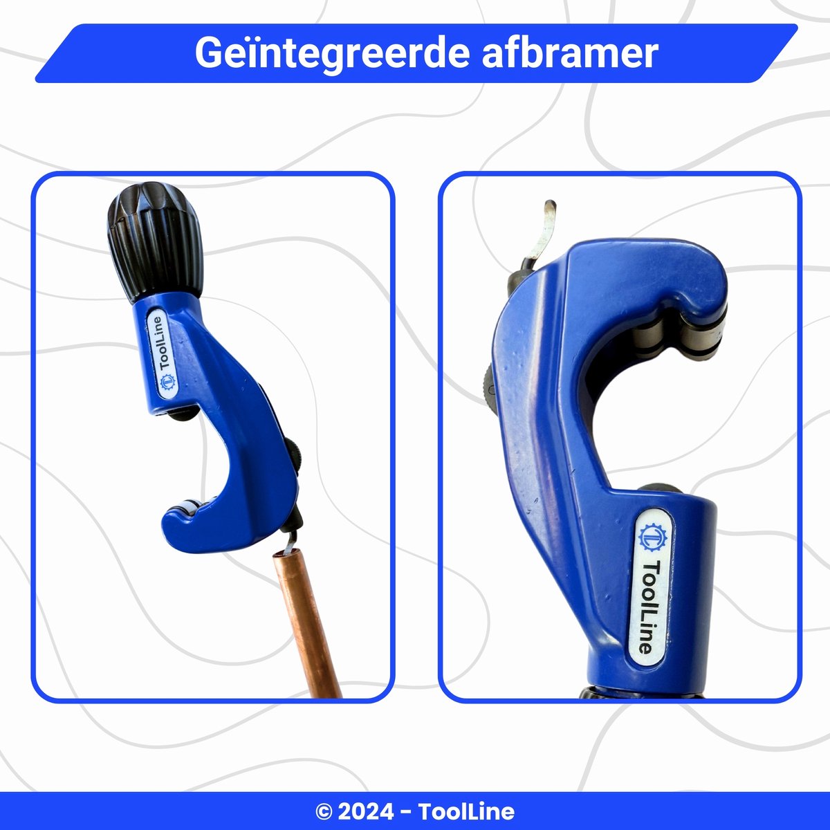 ToolLine Pijpsnijder 3-35mm - Met Ontbramer thumbnail 4