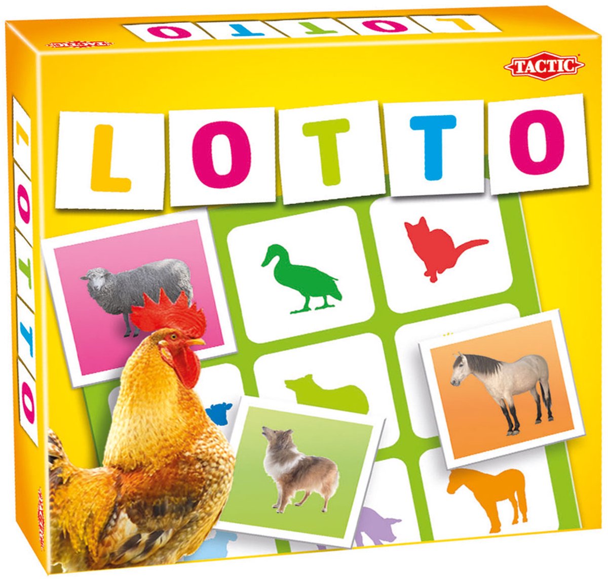 Tactic Lotto Boerderijdieren – Kaartspel – Zoek & Vind – Familiespel – 2-4 spelers – Vanaf 3 jaar — afbeelding 10
