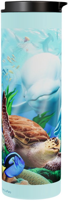 Pêche Dauphin Seavillians - Tasse Thermo 500 ml