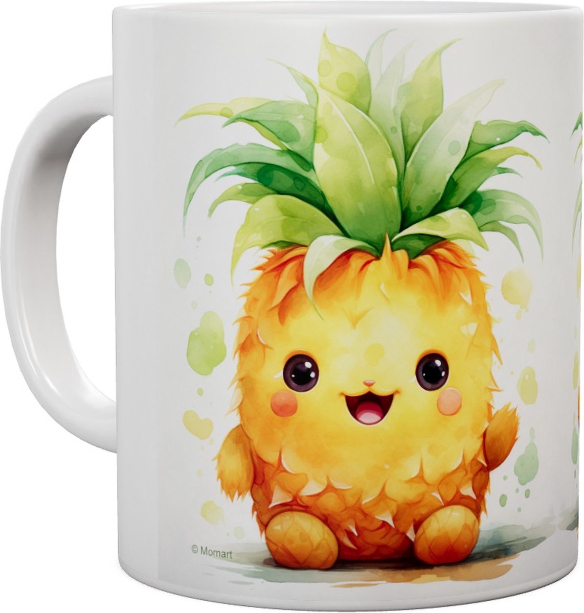 Fruit Monster Ananas - Sitting Pineapple - Mok 440ml 440
