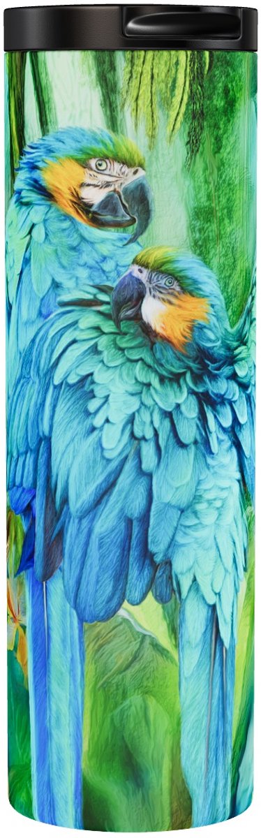 Papegaai Ara Gold Blue Macaw - Thermosbeker 500