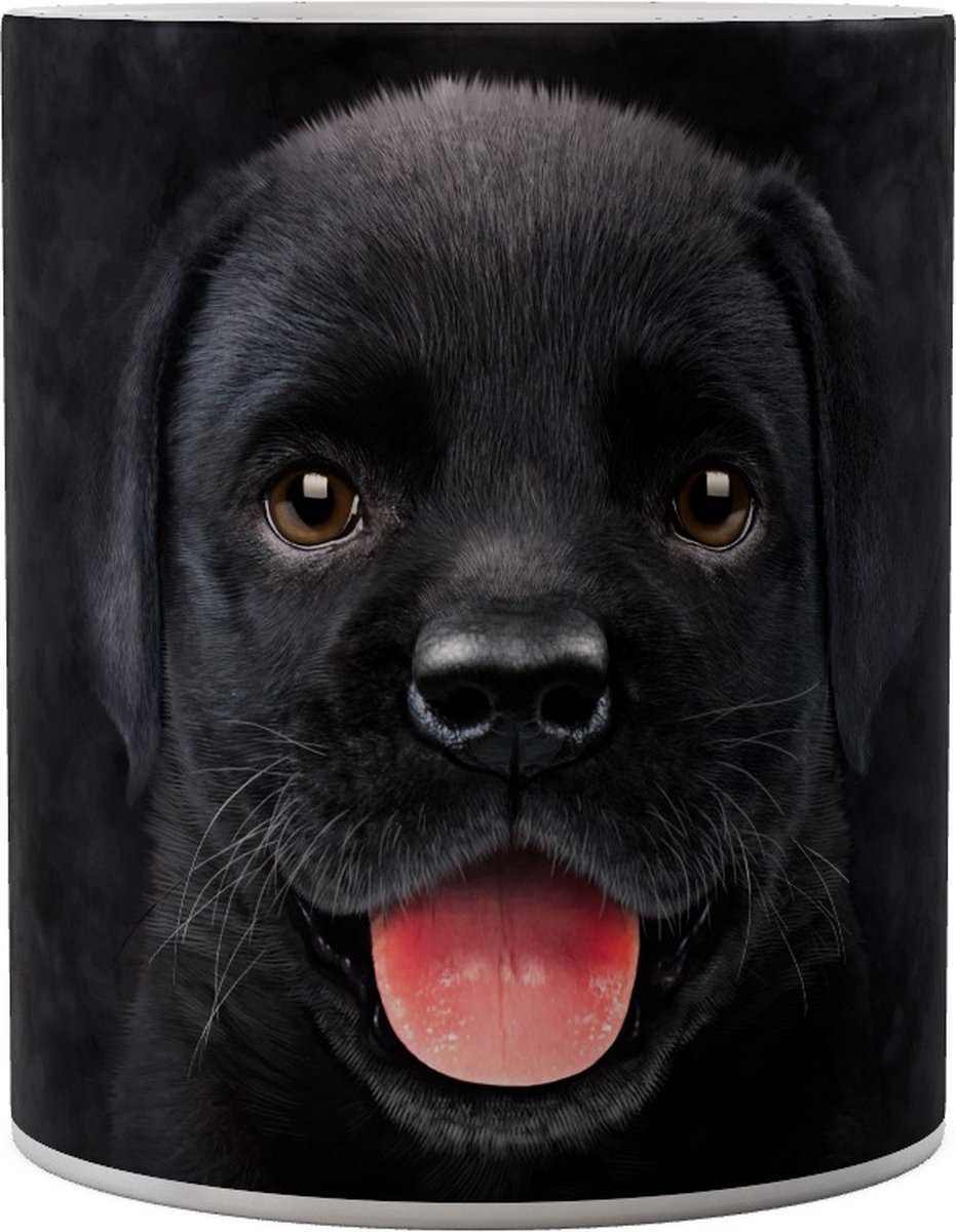 Black Labrador Puppy Smile - Mok 440ml 440