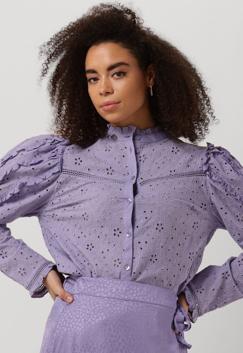 Fabienne Chapot Jaimie Blouse 29 Dames - Jurken - Paars - Maat 34