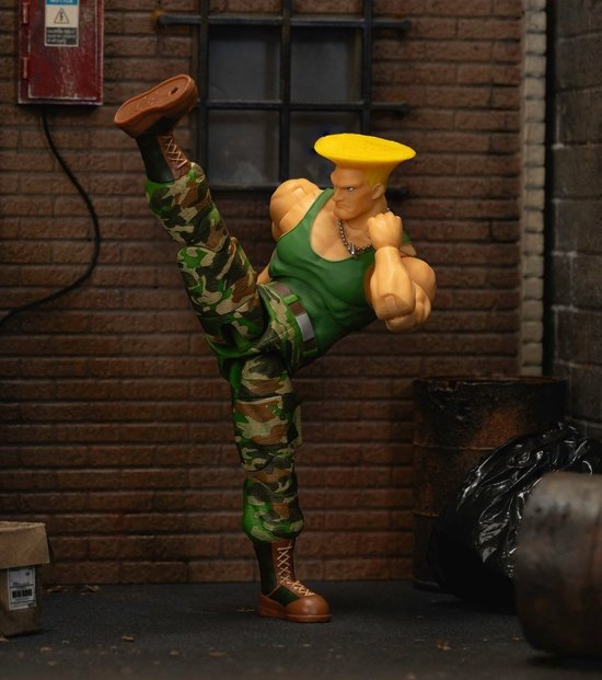 Jada Toys Ultra Street Fighter II: The Final Challengers Action Figure 1/12 Guile 15 cm Action Figuur