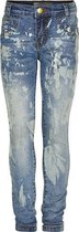 Creamie - meisjes jeans - Light denim  - blauw - Maat 116