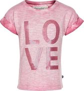 Minymo - meisjes T-shirt - roze - Maat 128