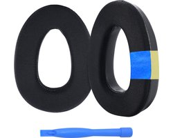 Ear Pads Replacement for Sennheiser PXC480/PXC550/PXC 550-II/MB660 UC/MB 660 MC Headphones by MMOBIEL - Cooling Gel Ear Pad Cushions - Noise Isolation Earpads Replacement – Black