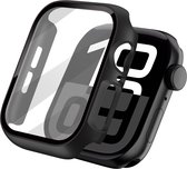 imoshion Screenprotector - Geschikt voor Apple Watch Series 10 - 46mm - Full Cover Hard Case / Beschermend Hoesje - Zwart