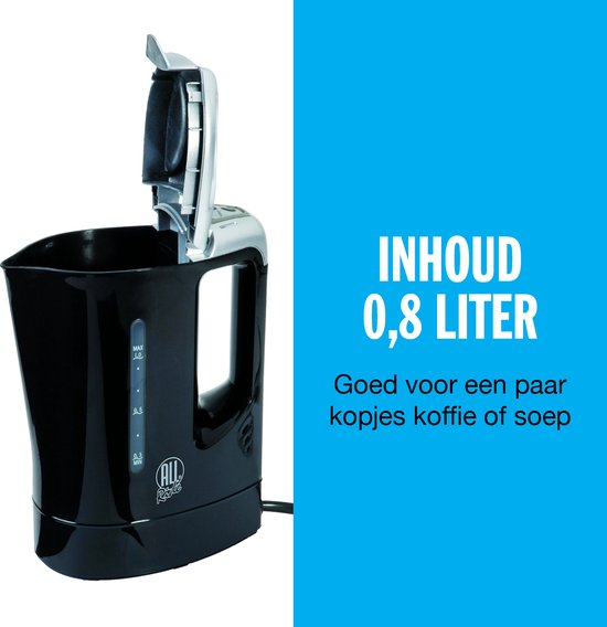 Draagbare Auto Waterkoker 1000ml - Snelle Boiler voor Thee en Koffie