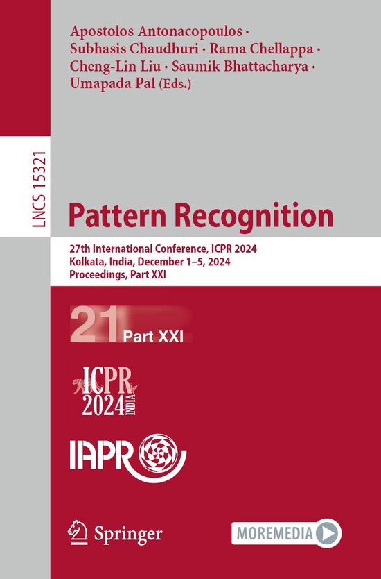Lecture Notes in Computer Science 15321 - Pattern Recognition (ebook ...