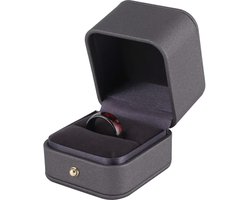 Smart Ring-sleutel draagbare waterdichte koolstofvezel-Slimme ring-opbergdoos-Tesla Model 3-X-S-Y