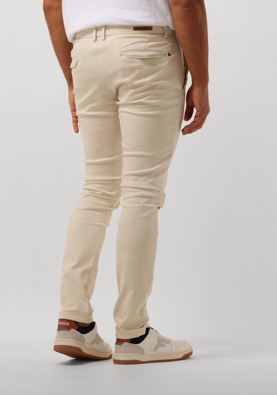 Cast Iron Riser Chino Stretch Broeken Heren - Beige - Maat 32/32 | bol
