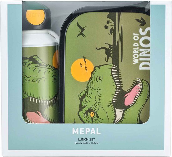 Mepal Campus lunch set - Bouteille et boîte à lunch - Dino