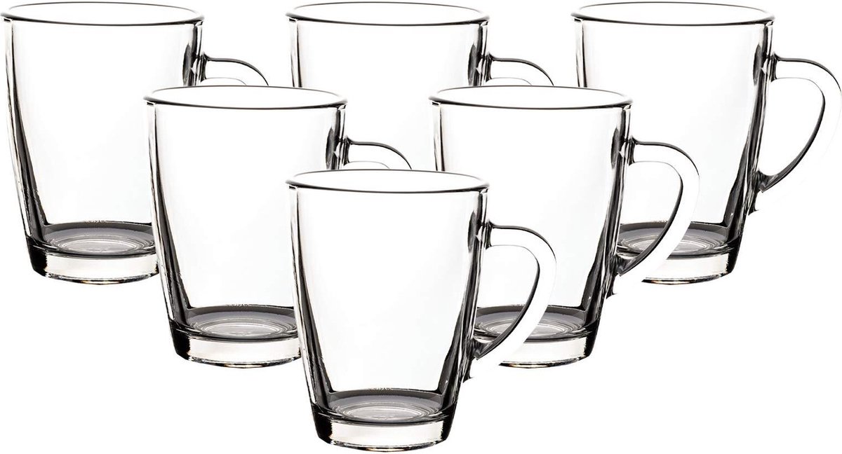 Kaffeebecher Teebecher Nordic 300 ml Set van 6