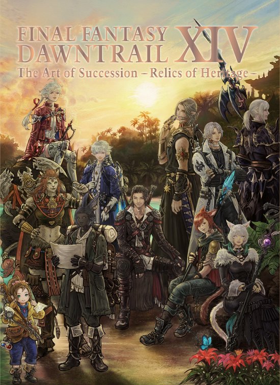 Final Fantasy XIV: Dawntrail -- The Art of Succession -Relic ... - cover