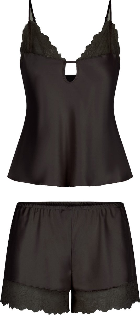 LingaDore Top & shorts Zwart