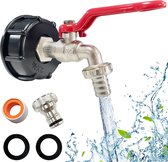 Robinet de récipient de l'eau des Accessoires de vêtements pour bébé 1000L de réservoir d'IBC avec l'accouplement démontable