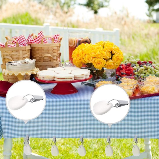 8 stuks gewichtstassen voor buitengordijnen, draagbare