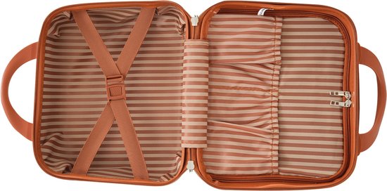 deluxe4home® 4-delige set harde koffers, reiskoffers en trolley