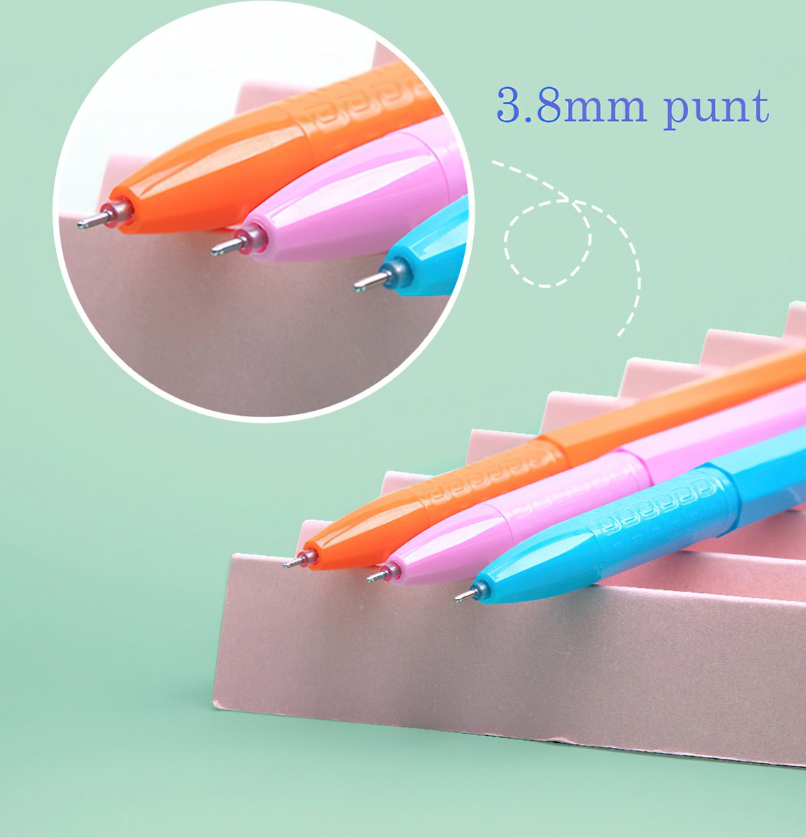 Ainy - Fineliners set van 13 kleur fineliner / viltstiften | fine liner manga / anime tekenen | bullet journal stiften | handlettering markers | Pigment liner | calligraphy pennen — afbeelding 4