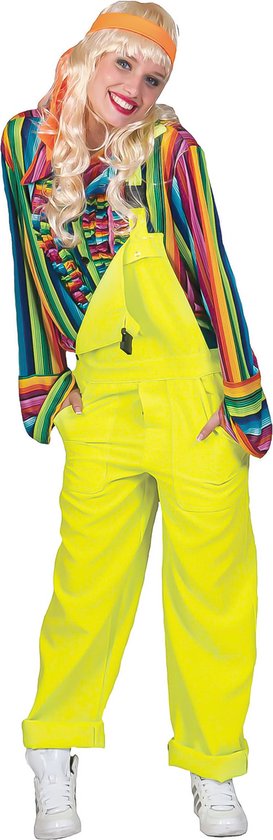 ESPA - Fluo gele tuinbroek voor volwassenen - Medium