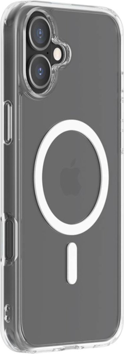 Bigben Connected, Beschermhoes Geschikt voor Apple iPhone 16 Plus MagSafe, Transparant