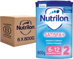 Nutrilon 2 Satisfa+ - Baby melkpoeder vanaf 6 maanden - Voor extra verzadiging - 6 - 6 stuks