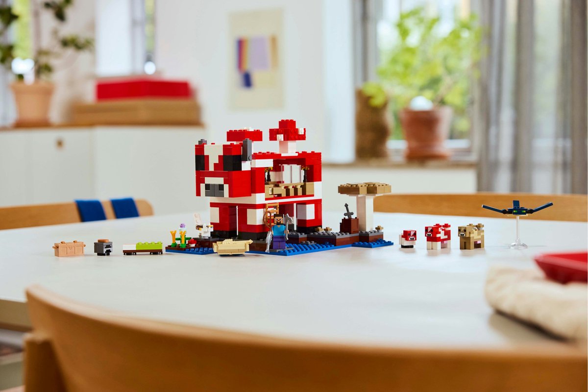 LEGO Minecraft Het Mooshroom huis - 21270 – foto 4