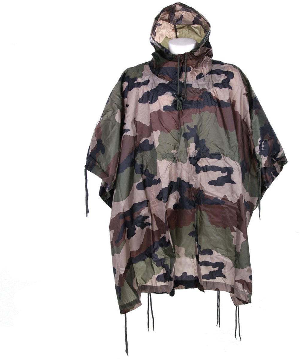 Fosco poncho Recon Franse camo