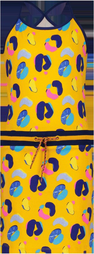 4PRESIDENT Robe Filles - Léopard AOP - Taille 92 - Robes Filles