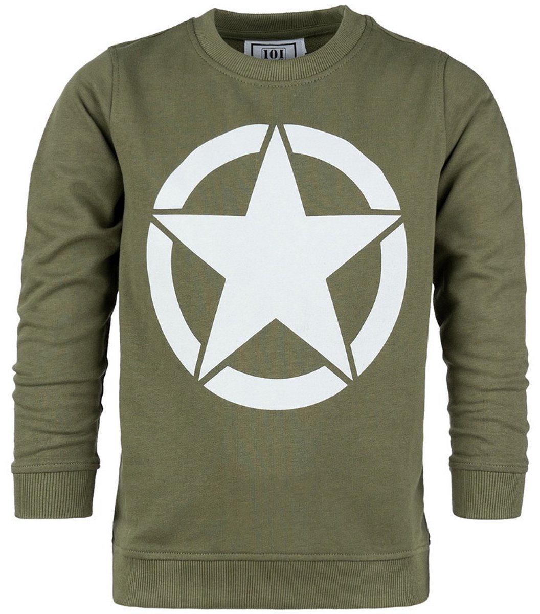 Kinder sweater U.S. Star Groen
