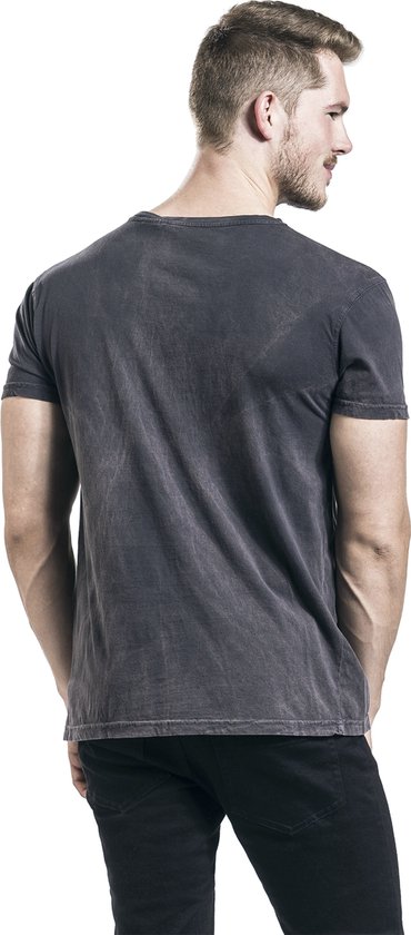 Looney Tunes Tasmanian Devil - Rock To The Bone! Heren T-shirt - grijs - 3XL