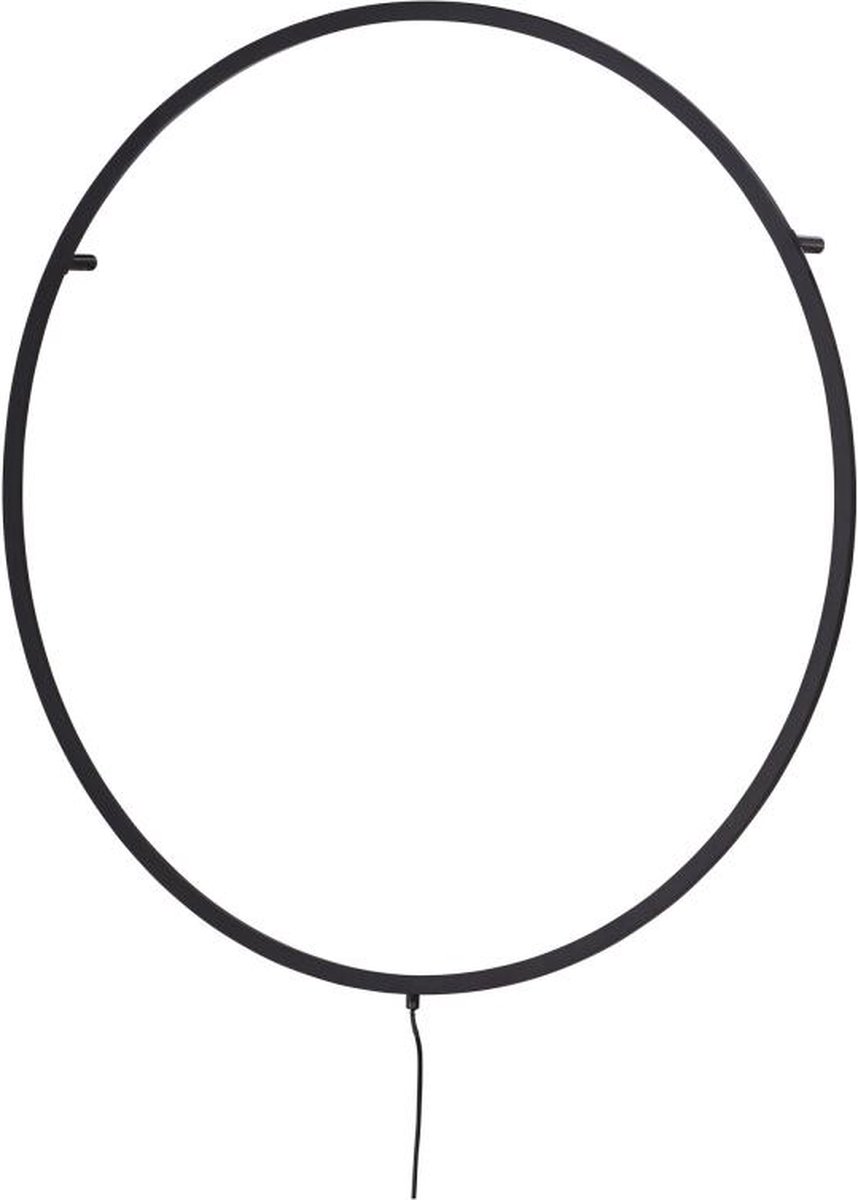 Svea - Mira ronde wandlamp - ø 100 cm - zwart