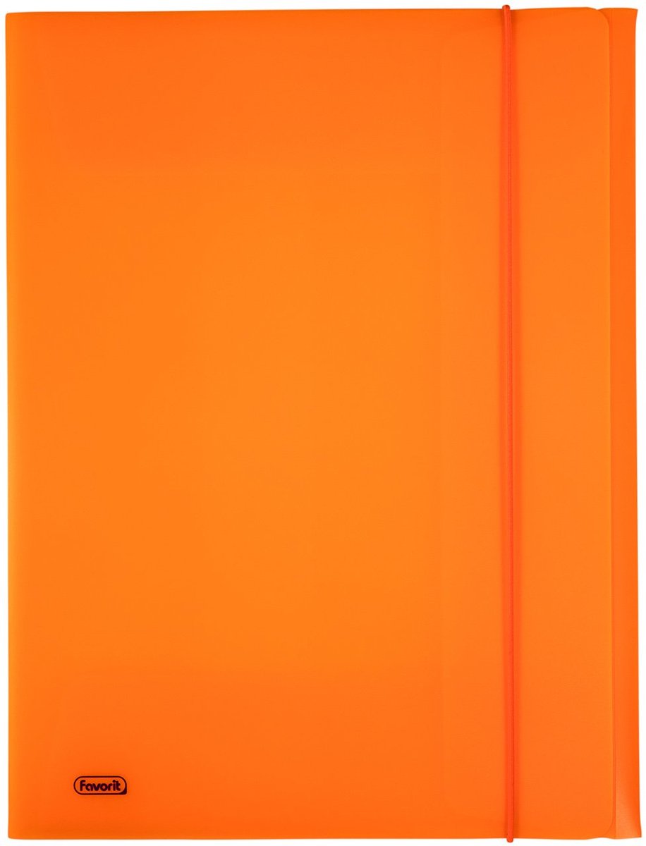 Favorit 400102282, A4, Polypropyleen (PP), Oranje, Portret, 250 mm, 345 mm