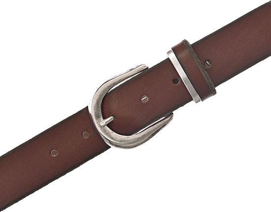 b.belt Cuir Ceinture Vally Belt W80 Amber Brun