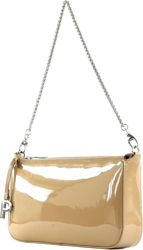 PICARD Cuir Sac à épaule Sac à épaule bandoulière Auguri Shoulderbag Melange / La Marron clair