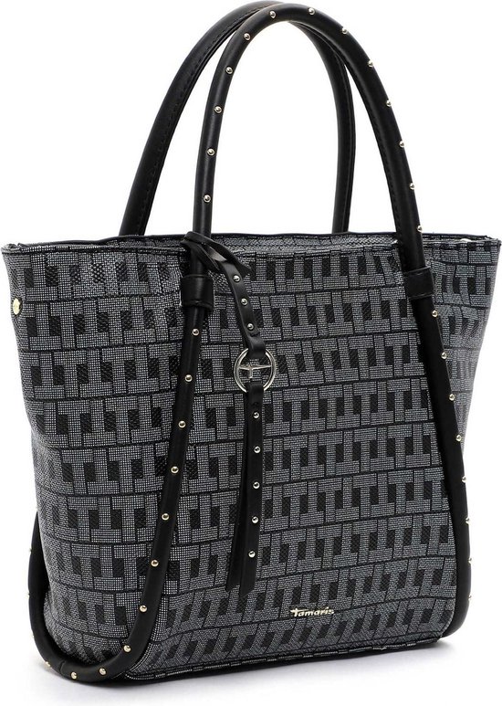 Tamaris Handtas Schoudertas Linn Shopper Black Zwart