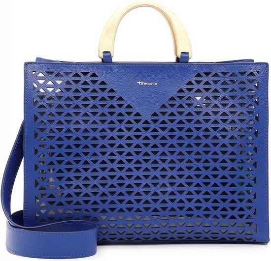 Tamaris Sac à épaule Lavinia Shopper Royal Bleu
